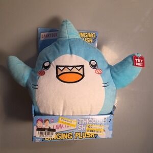 LankyBox Thicc Shark 11" Singing Plush with Sound - New in Package